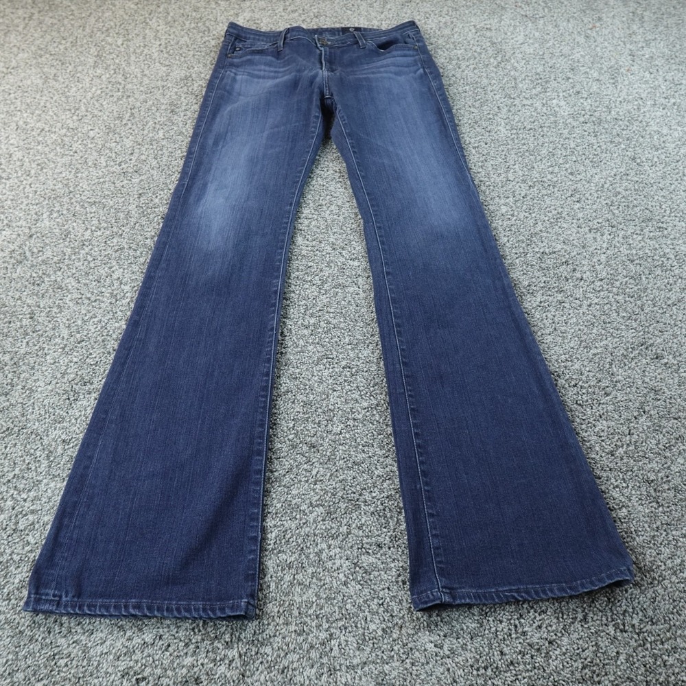 AG Adriano Goldschmied Jeans Womens 28 Dark Blue Denim Angel Boot Flare Stretch‎
